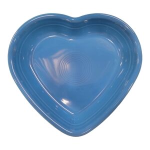 Fiesta 7 1/2 Inch Medium Heart Shaped Bowl 17 OZ Peacock
